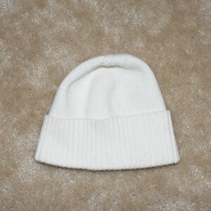 Cream Beanie